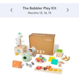Lovevery Babbler Play Kit 13-15 Months